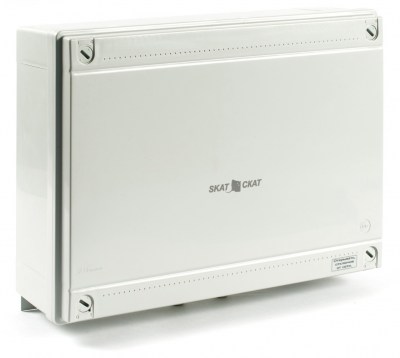 СКАТ-2400 исп.5 источник питания, 24В, 4А, термостат 2х12Ач, защита АКБ, выхода